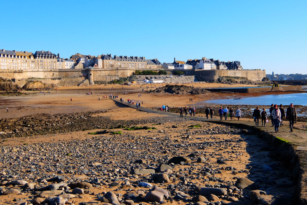 Saint-Malo, France, by Ann Bodle-Nash during her OE.